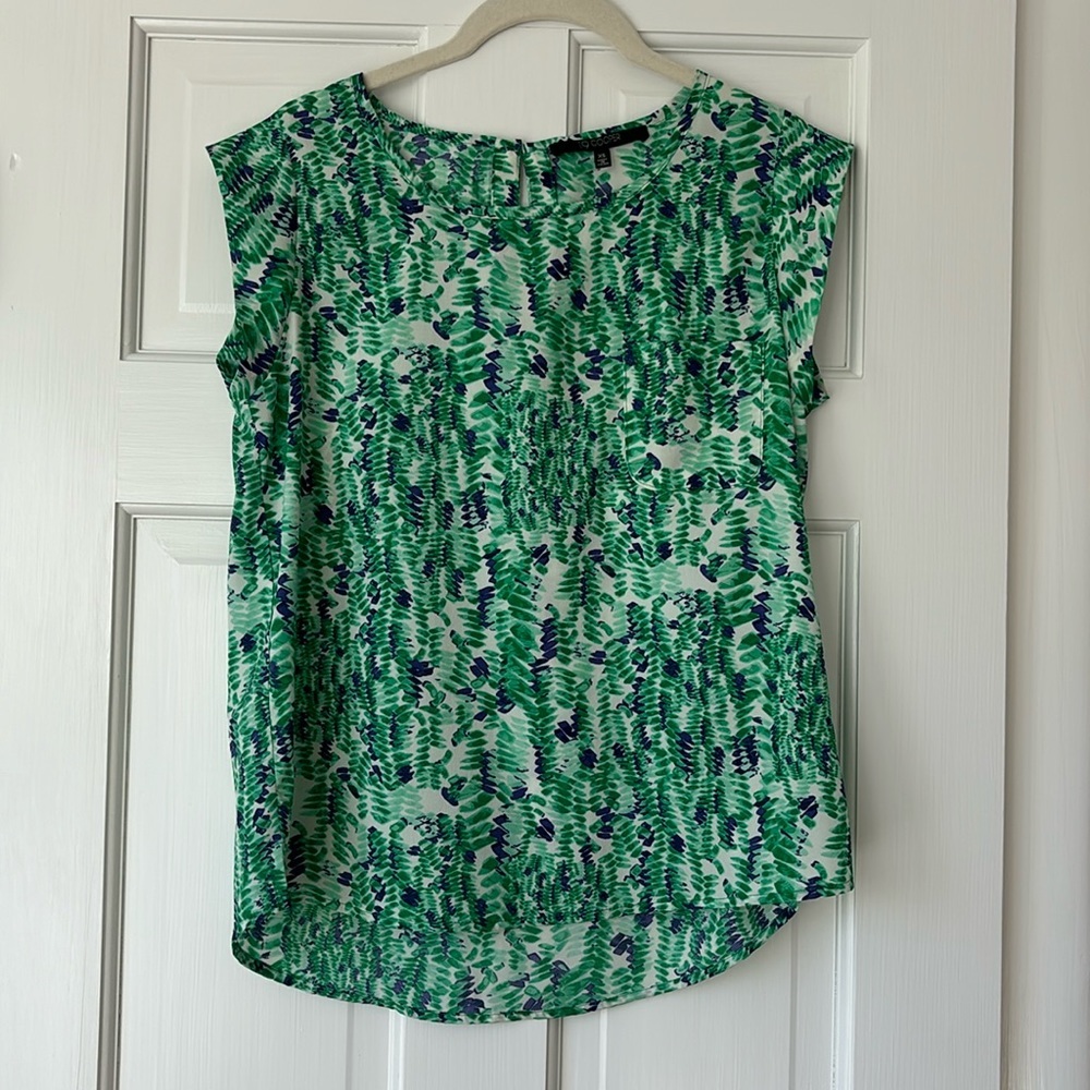 19 Cooper Cap Sleeve Blouse